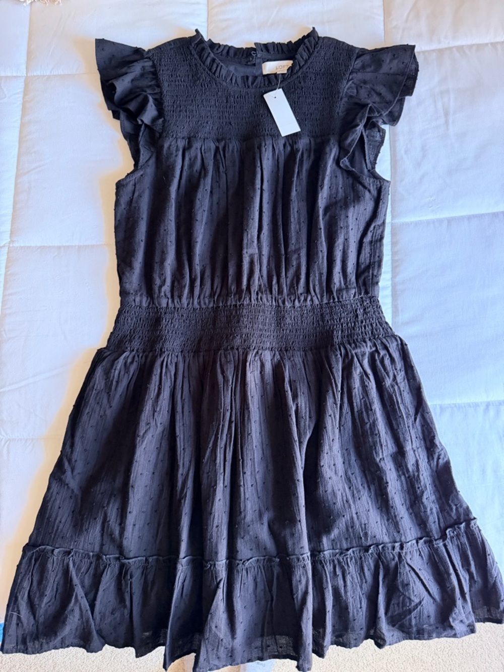 NWT LOFT Black Dress